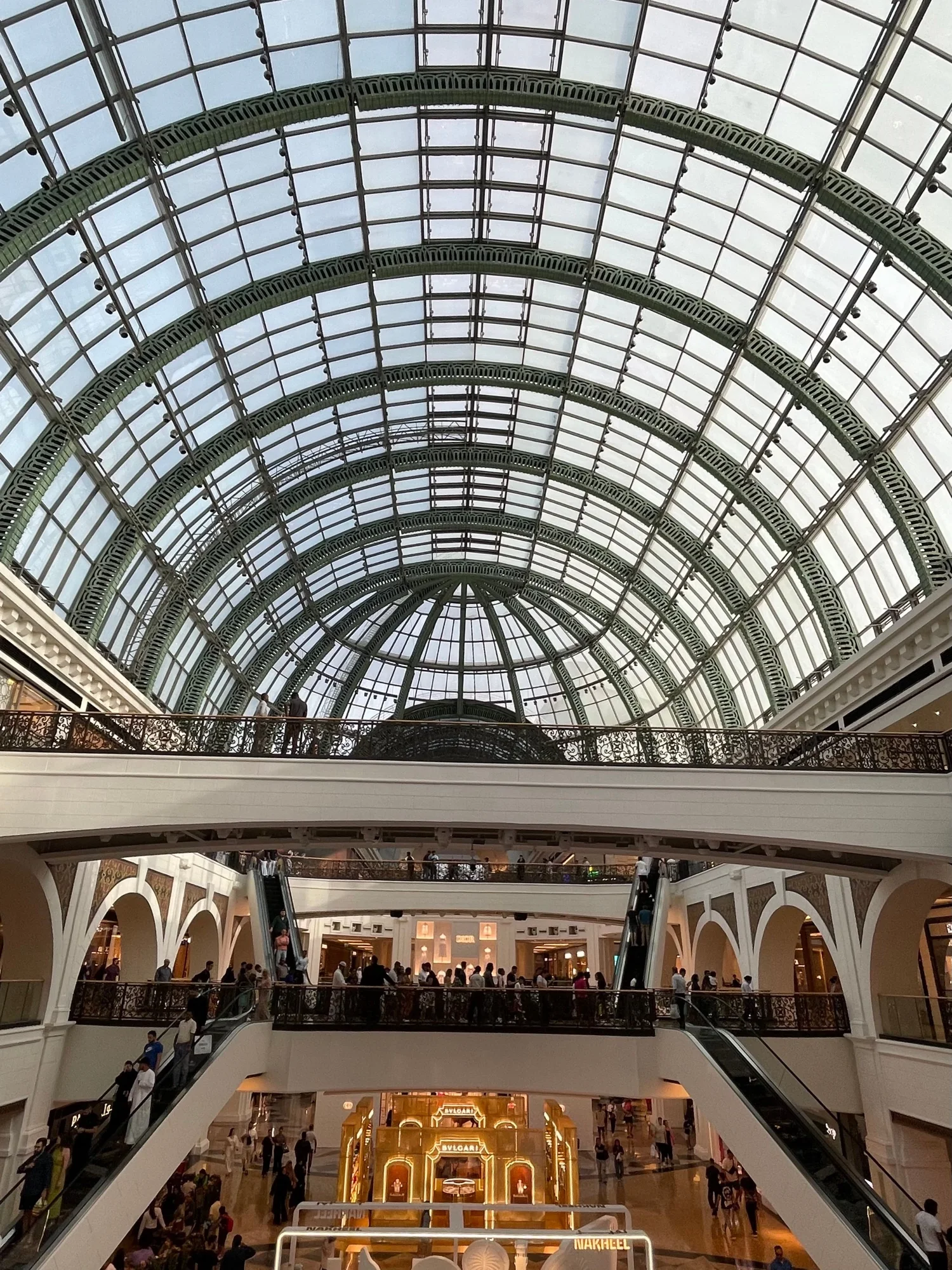 Representative Dubai shopping mall interior